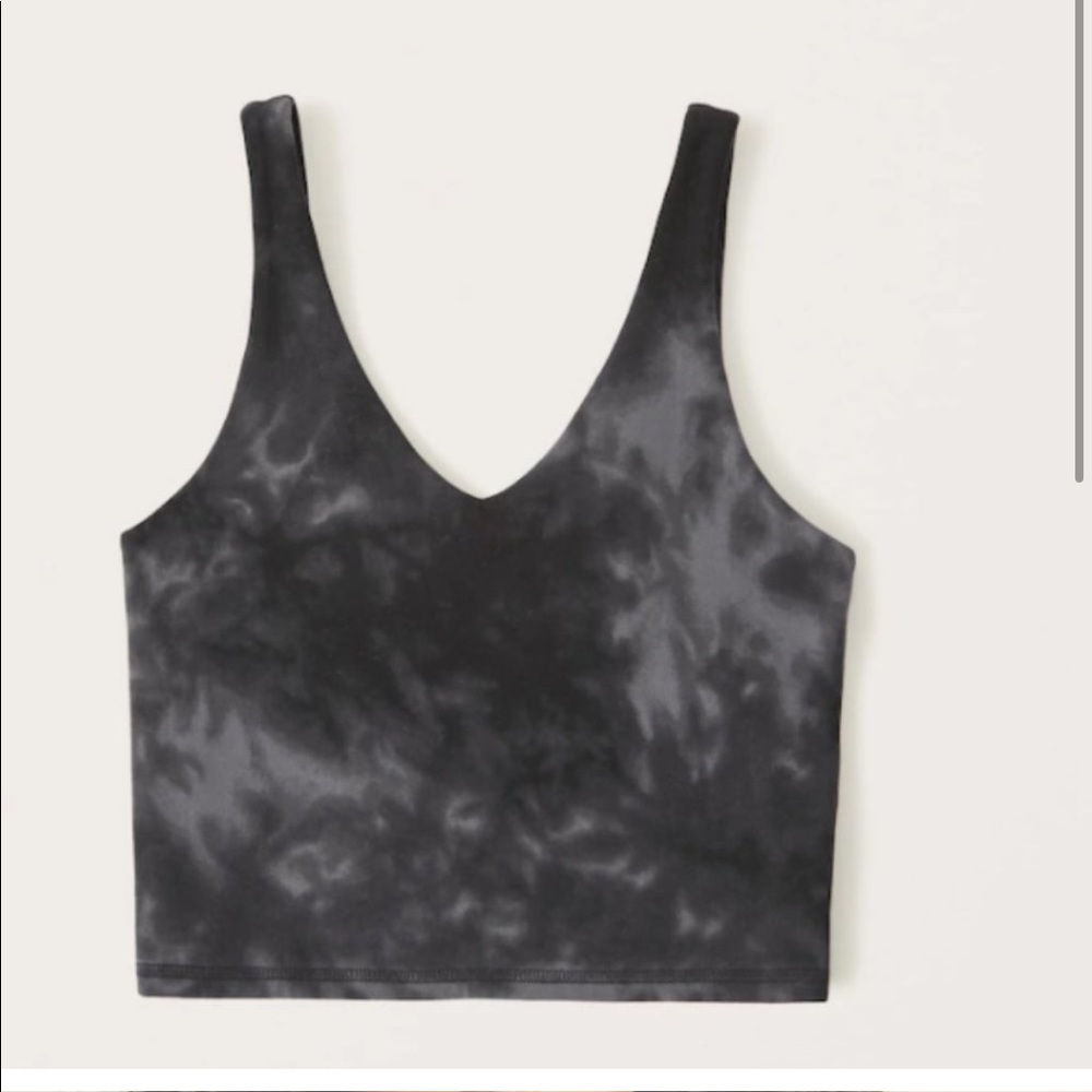 Abercrombie Tie-Dye Contour V-Neck Tank - new with tags